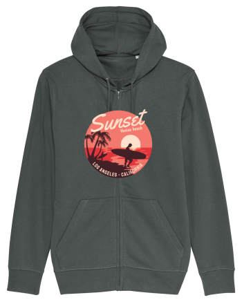 Retro Sunset Venice Beach Anthracite