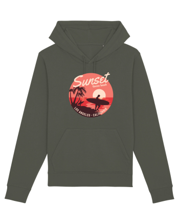 Retro Sunset Venice Beach Khaki