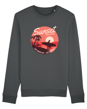 Retro Sunset Venice Beach Anthracite