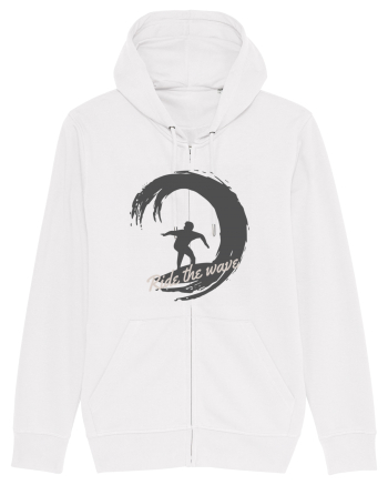 Ride The Wave Ocean White