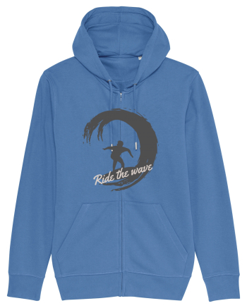 Ride The Wave Ocean Bright Blue