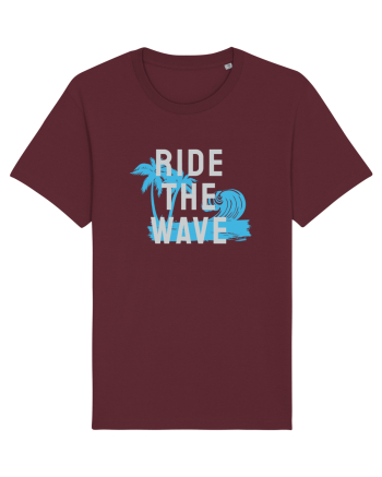Ride The Wave Ocean Ride The Wave Burgundy