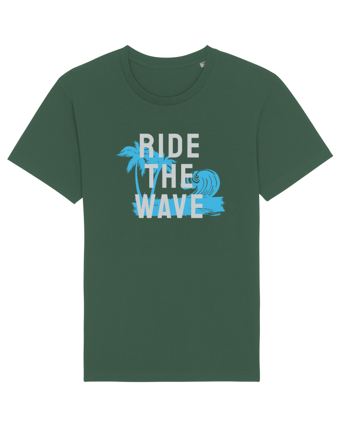 Tricou mânecă scurtă Unisex Rocker Bottle Green