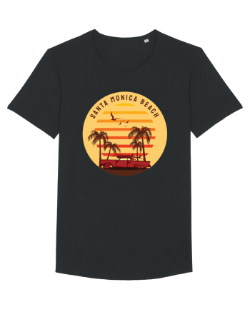 Santa Monica Beach Classic Sunset Black