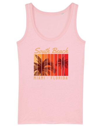 South Beach Miami Florida Cotton Pink
