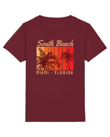 South Beach Miami Florida Burgundy