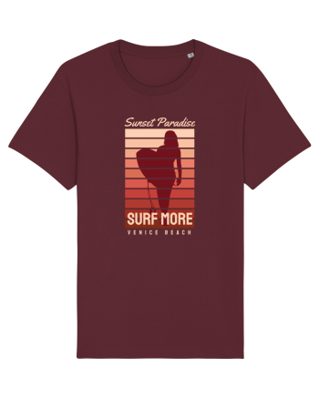 Surf More Venice Beach Burgundy