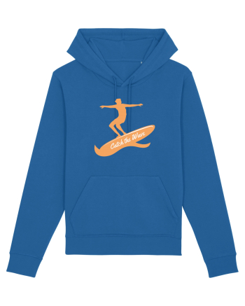 Surfer Catch The Wave Royal Blue