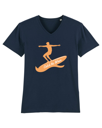 Surfer Catch The Wave French Navy