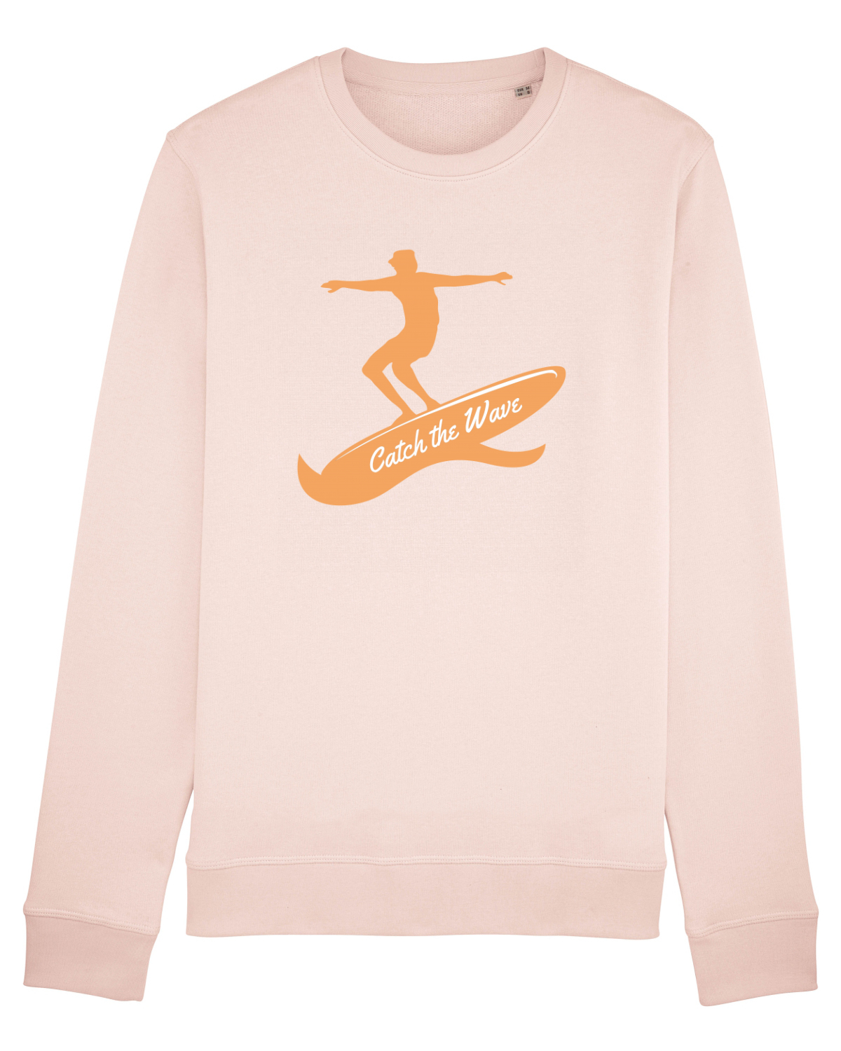 Bluză mânecă lungă Unisex Rise Candy Pink