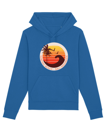 Surfing Beach Sunset Bali  Royal Blue