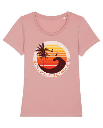 Surfing Beach Sunset Bali  Canyon Pink