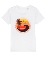 Surfing Beach Sunset Bali  Tricou mânecă scurtă  Copii Mini Creator