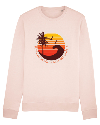 Surfing Beach Sunset Bali  Candy Pink