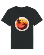 Surfing Beach Sunset Bali  Tricou mânecă scurtă Unisex Rocker