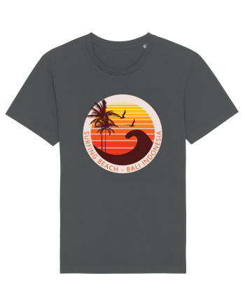 Surfing Beach Sunset Bali  Anthracite