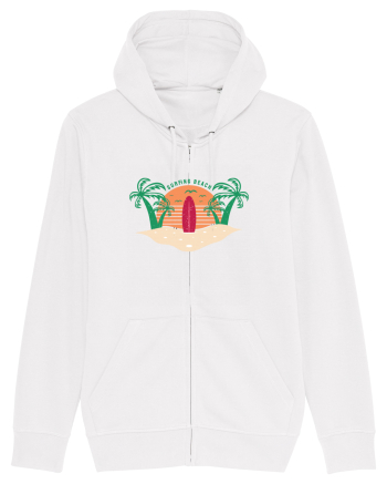 Surfing Beach White