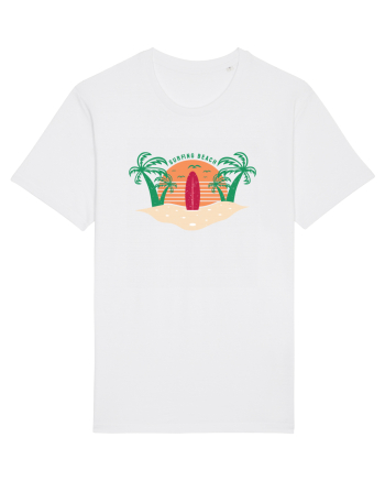 Surfing Beach White