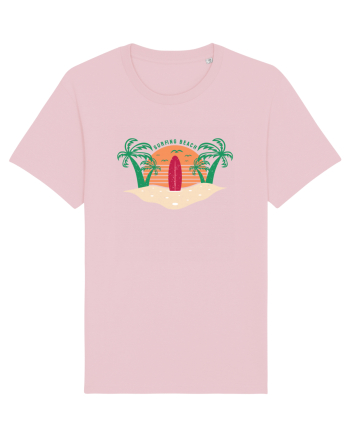 Surfing Beach Cotton Pink