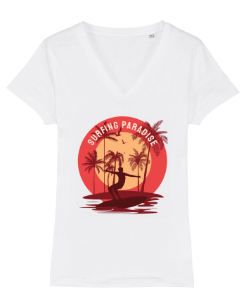 Surfing Paradise West Coast White