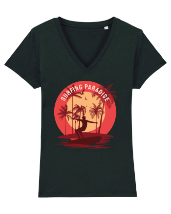 Surfing Paradise West Coast Black