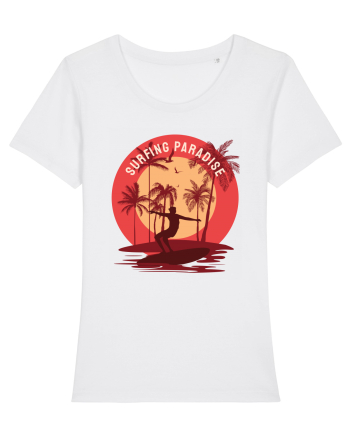 Surfing Paradise West Coast White