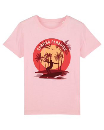 Surfing Paradise West Coast Cotton Pink