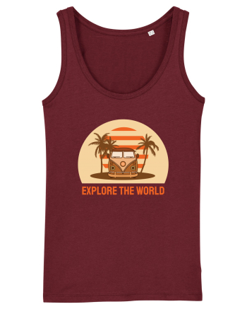 Tiny Home Big Living Beach Sunset Burgundy