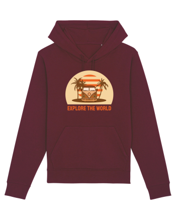 Tiny Home Big Living Beach Sunset Burgundy