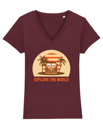 Tiny Home Big Living Beach Sunset Burgundy