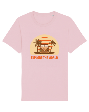 Tiny Home Big Living Beach Sunset Cotton Pink