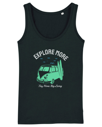 Tiny Home Big Living Beach Surf Black
