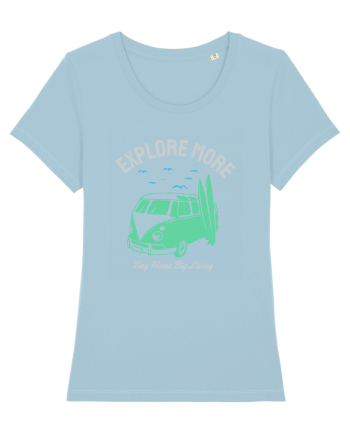 Tiny Home Big Living Beach Surf Sky Blue