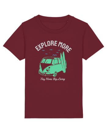 Tiny Home Big Living Beach Surf Burgundy