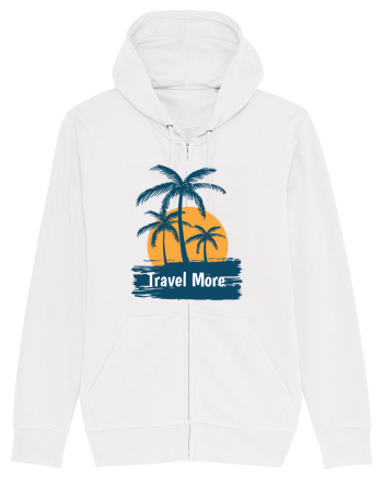 Travel More Amazing Sunset White