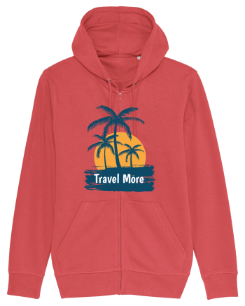 Travel More Amazing Sunset Carmine Red