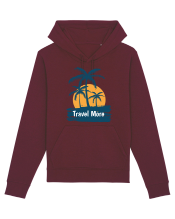 Travel More Amazing Sunset Burgundy