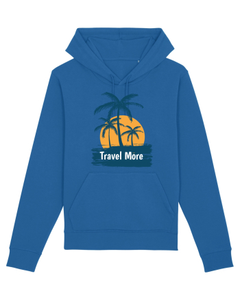 Travel More Amazing Sunset Royal Blue
