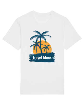 Travel More Amazing Sunset White