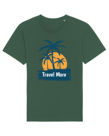 Travel More Amazing Sunset Bottle Green