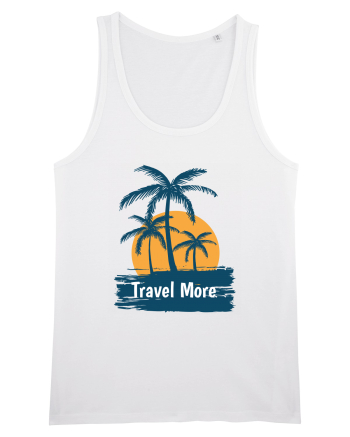 Travel More Amazing Sunset White
