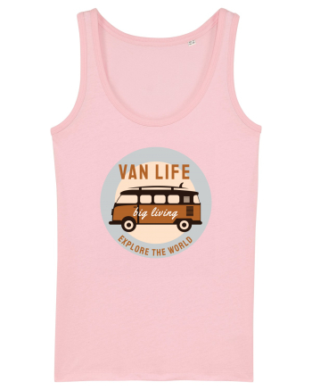 Van Life Explore The World Cotton Pink