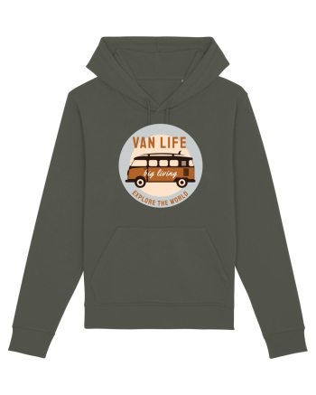 Van Life Explore The World Khaki
