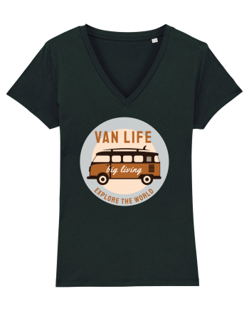 Van Life Explore The World Black
