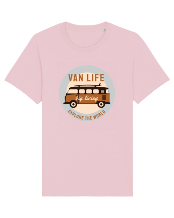 Van Life Explore The World Cotton Pink