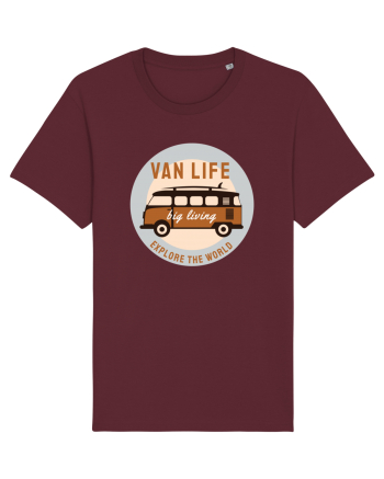 Van Life Explore The World Burgundy