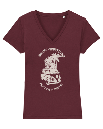 Van Life Simply Living Burgundy