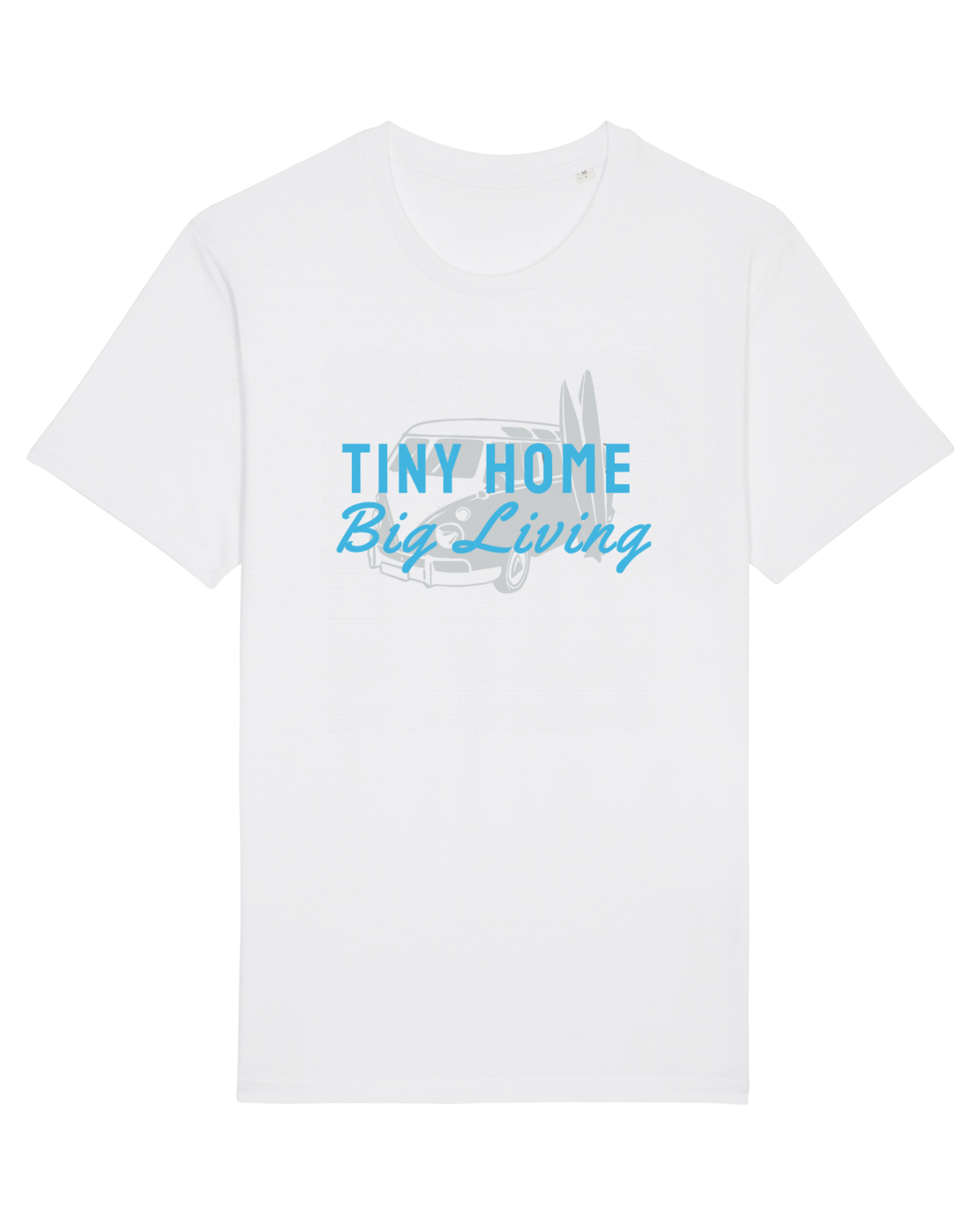 Tricou mânecă scurtă Unisex Rocker White