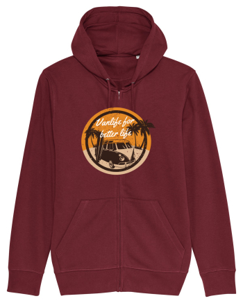 Vanlife For Better Life Burgundy