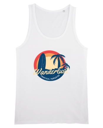 Wanderlust Tropical Paradise White